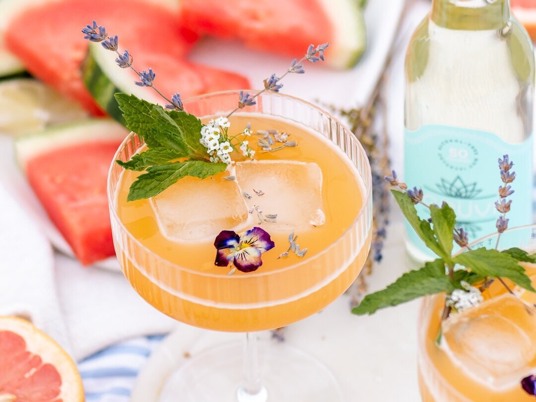 Fresh Peach Mocktail — Gruvi – Grüvi