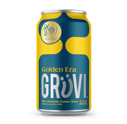 Non-Alcoholic Golden Lager - 24 Pack